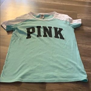 VS pink shirt